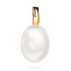 JEVELION Pearl Pendant Gold 333-8 Carat Freshwater Pearl Women's Jewellery,