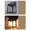 2Pcs Solar Lamp ABS Shell Waterproof Tungsten Filament Automatic Solar