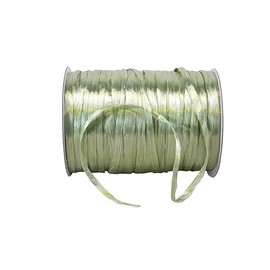 Reliant Ribbon 25769-577-01C Raffia Prime - Pearl Ribbon, 1/4 Inch X 100 Yards, Sage