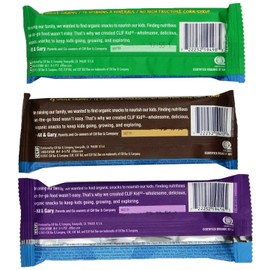 CLIF Kids Zbar Variety Pack, 1.27 oz, 36 Count