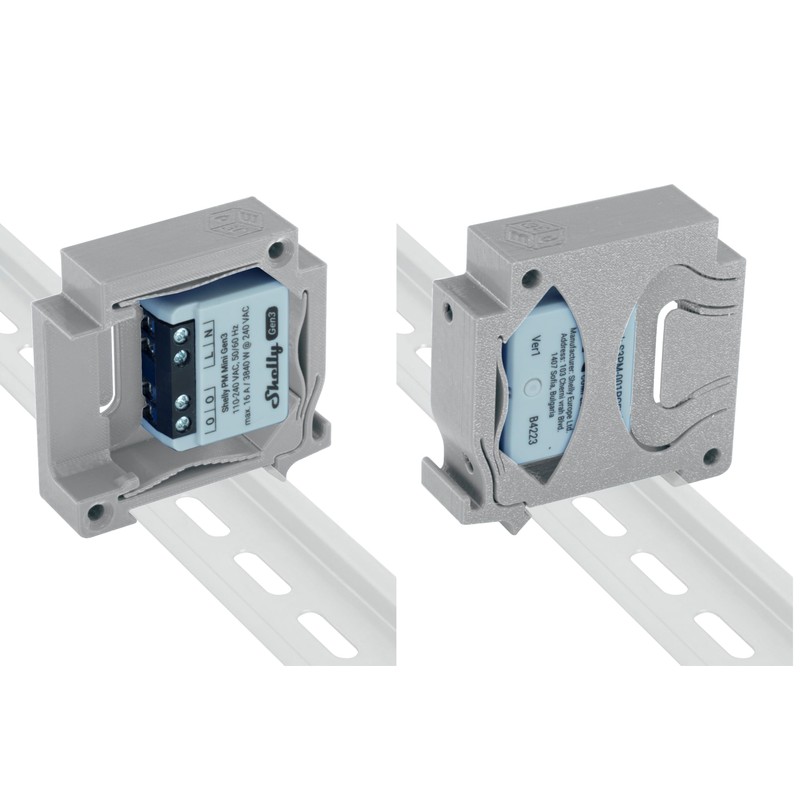 Print Worth 3D Allstar Universal DIN Rail / Wall Mount