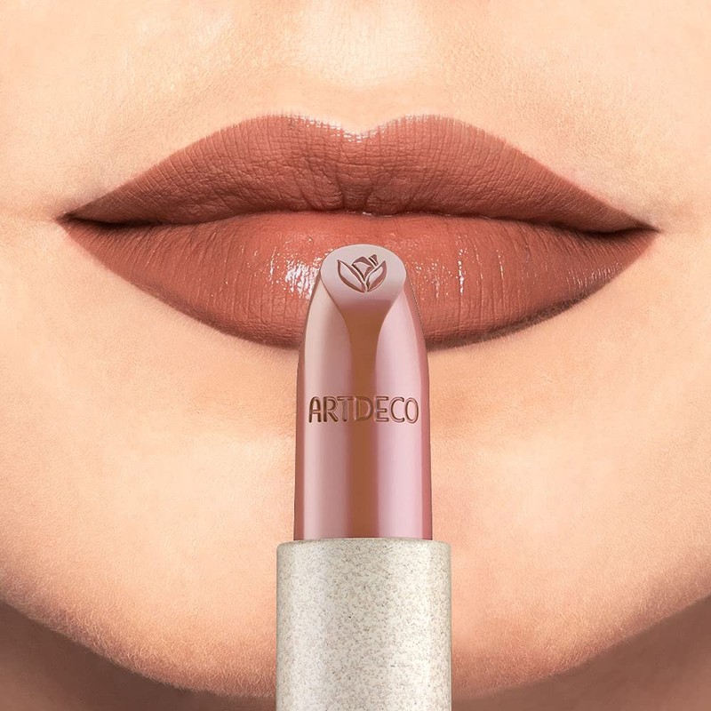 ARTDECO Natural Cream Lipstick - Subtle Shiny Lipstick Suitable for