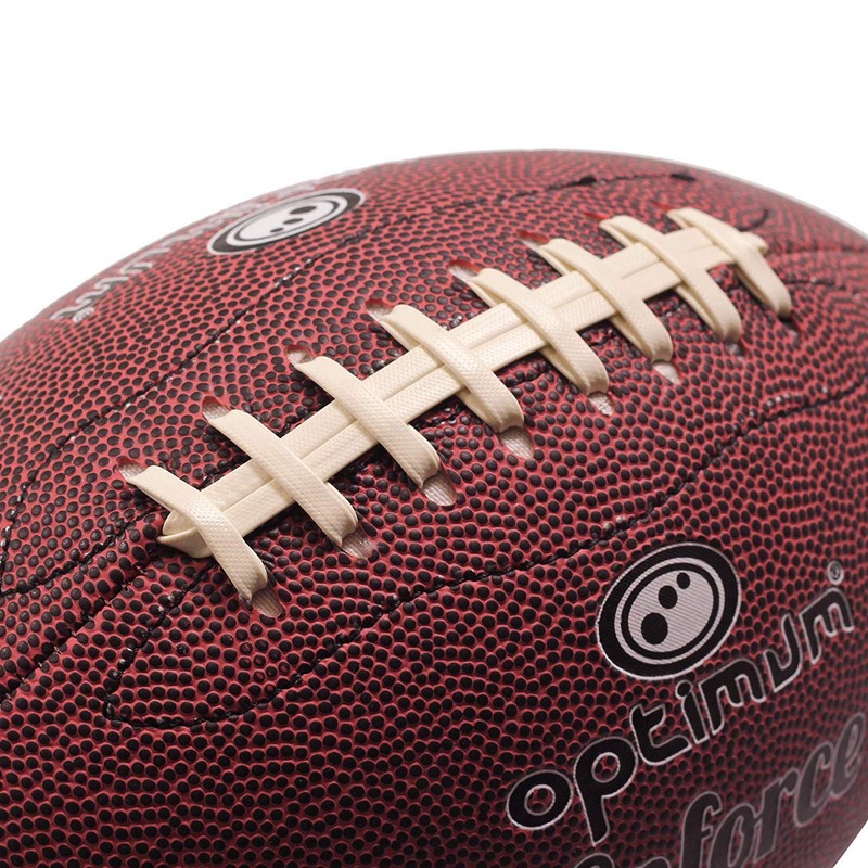 Optimum Enforce American Football, Maroon, Full Size