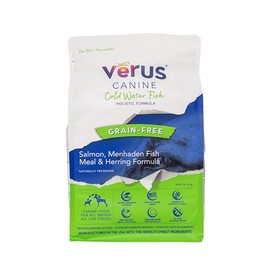 VeRUS Pet Foods Dry Dog Food Grain-Free Chicken, Cold Water Fish Formula 4lb Bag