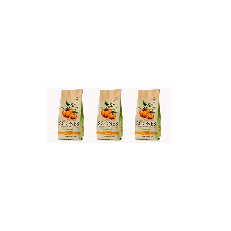 Sticky Fingers Bakeries Scone Mix, Pumpkin Spice, 15-Ounce (Pack of