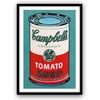 Andy Warhol Campbell Framed Poster aoipro (Green)