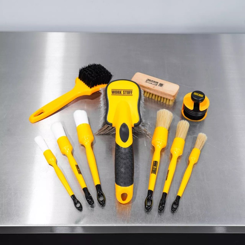 Work Stuff The Clean Garage Work Stuff Brush Kit |
