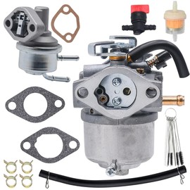 JDLLONG AM122614 Carburetor Fits for John Deere LX178 Carb 32045 32226 32410 32361 Carb with Fuel Pump AM132715