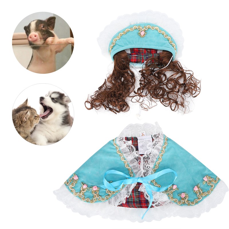 Small Pet Mini Beautiful Cloak Pet Costume Clothes Dogs Cats