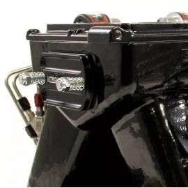 Nitrous Outlet 00-49003 Nitrous Outlet Billet Bolt-On Pressure Relief Panel For Intake Manifold