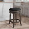 DTY Indoor Living Palmer Lake Swivel Stool, 24” Counter Height,