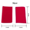 15 Sets Red Hook and Loop Strips with Adhesive 2