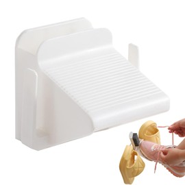 Slippers Rack | Wall Shoe Organizer with Foot Pedal,Wall Mounted Shoe Hanger, Space Saving Organizer for Entrance Areas Living Room RV Kitchen Bedroom