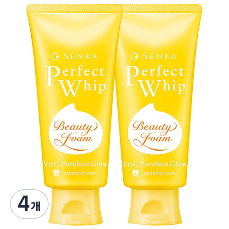 Partner_Reference 센카 뉴 퍼펙트 휩 비타민C 포어리스 글로우 클렌징폼 100g