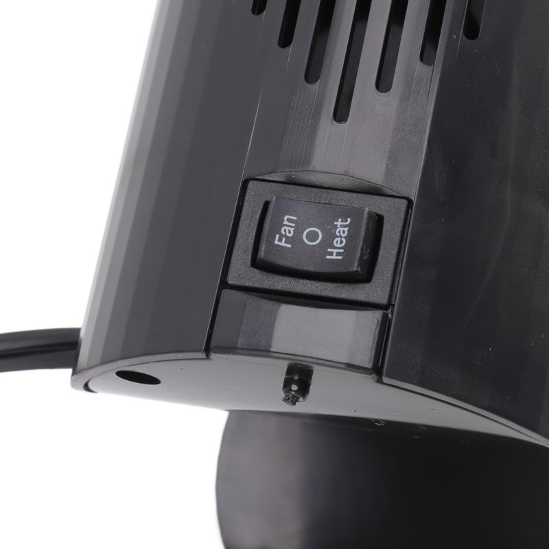 Black Portable Car Heater Quick Heating Automatic Overheat Protection Car