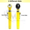 MuskalMed MuskLife Otoscope Set with Extra Disposable Specula Tips, Yellow