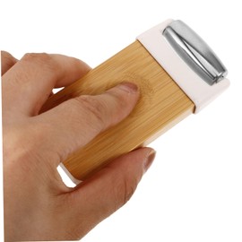 Ipetboom Natural Bamboo Roller Facial Massager 1 Piece Portable Skin Care Tool for Women for Face and Eye Massage Reduces Dark Circles and Fine Lines