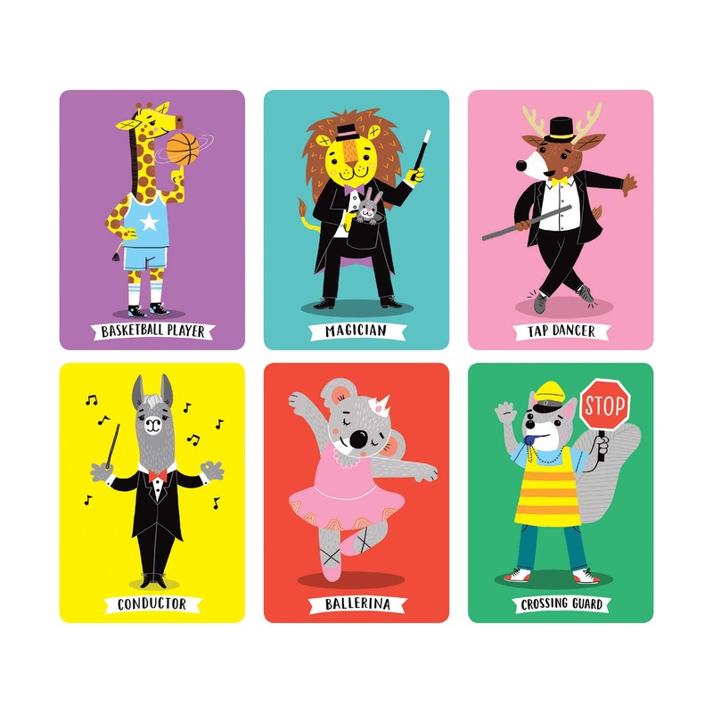 Mudpuppy Charades, Multicolor