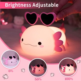 Okayera Axolotl Lamp (Sunglass Axolotl)