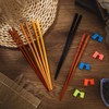 Tessco for you 5 Pairs Training Chopstick Helpers Reusable Chopsticks