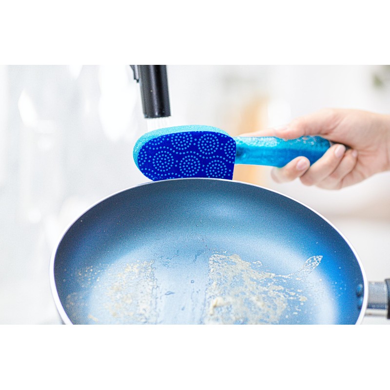 Scotch-Brite Scrub Dots Sponge Refill Dishwand, 1 Count (Pack of