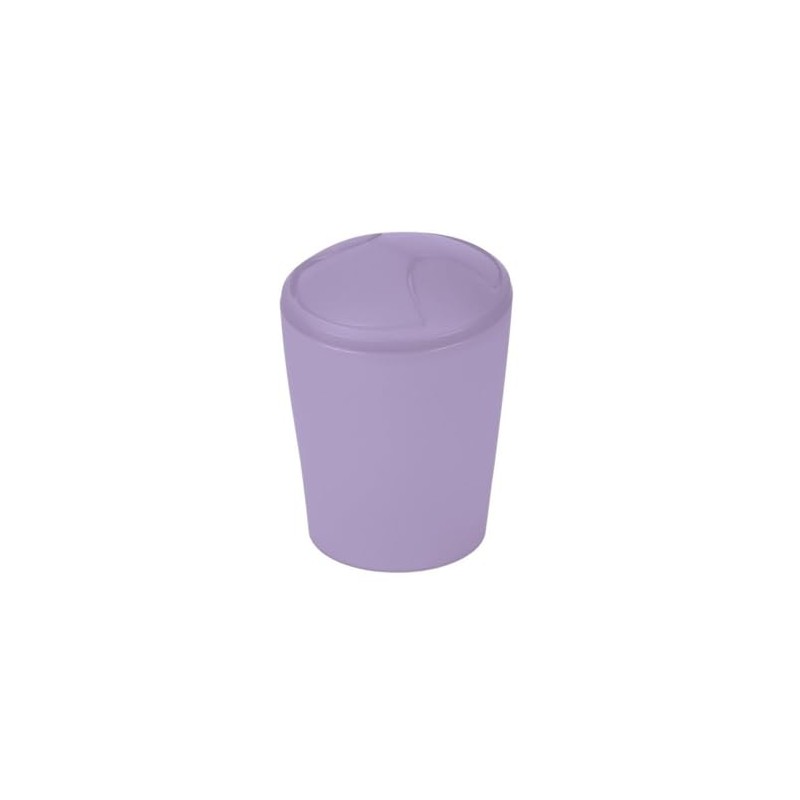 Spirella 2 Litre Polypropylene Move Bathroom Waste Bin Lavender
