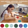 Heyumybit Math Fidget Spinner Toy Kit,9 Pieces Multiplication Division Maths