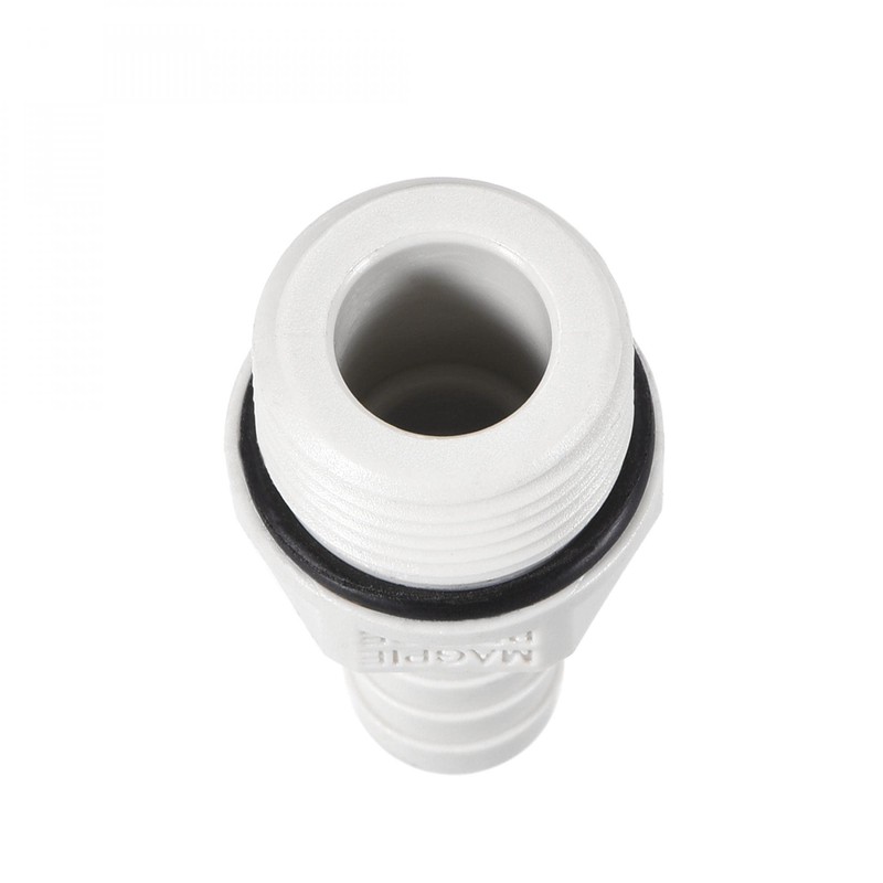sourcing map PVC Barb Hose Fitting Connector Adapter 12mm or
