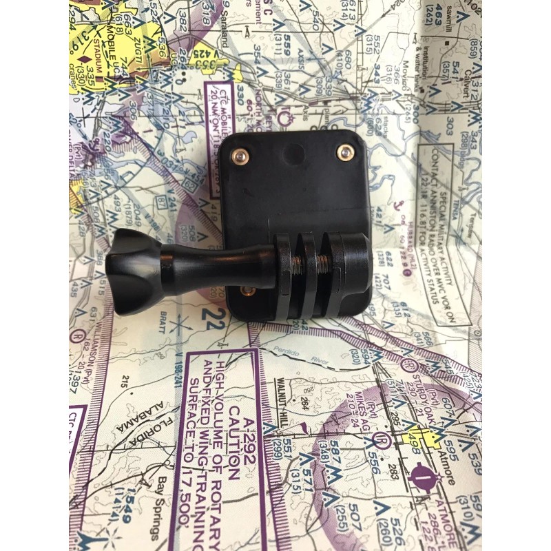 Aviation Tactical GoPro Mount for Quick-Release ANVIS NVG Visor Covers