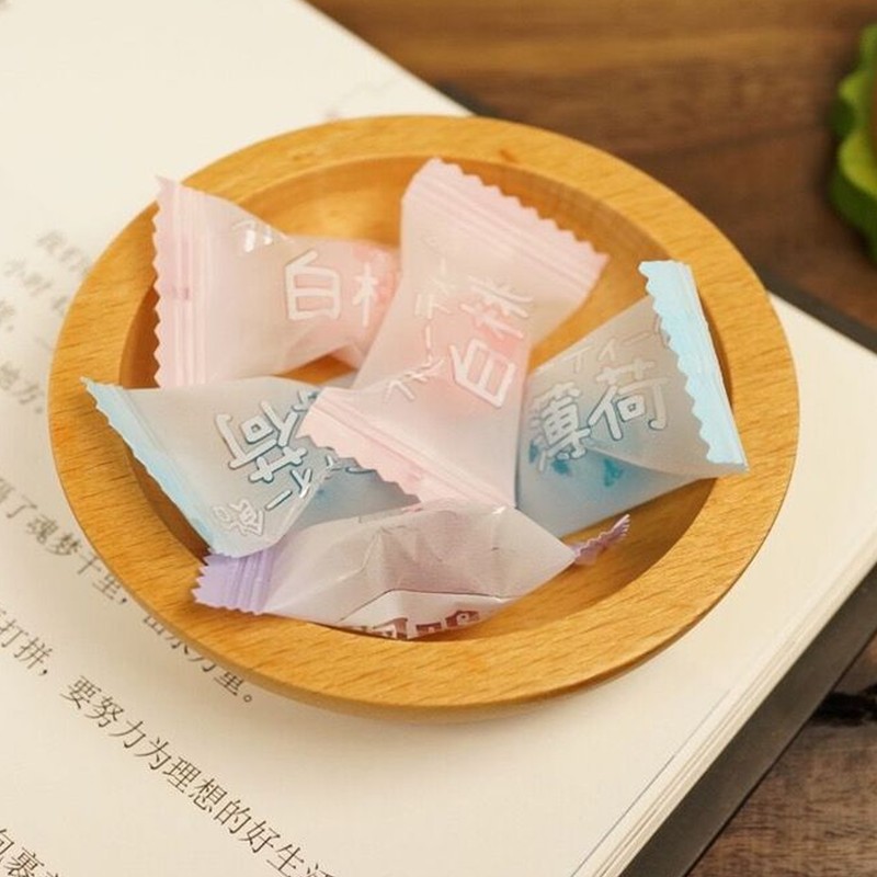 Hamburger Coaster Set Heat Insulation Cute Exquisite Wood Drink Coasters