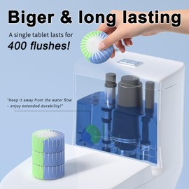 MMIOFANT Automatic Toilet Bowl Cleaner Tablets，Toilet Cleaner Tablets For Tank，Bathroom Cleaner For Tank