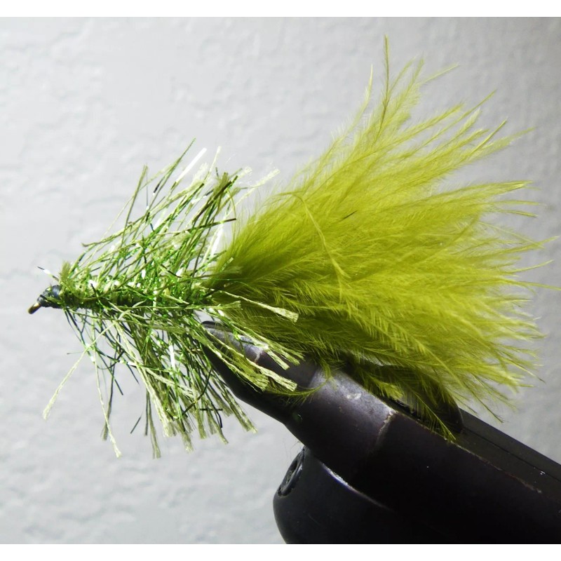 read ad 4 Yards BUTTERCREAM Crystal Ice Hackle Feather Replacement