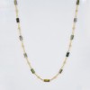 Natural Stone Green Beads Choker Necklaces for Women Trendy Dainty