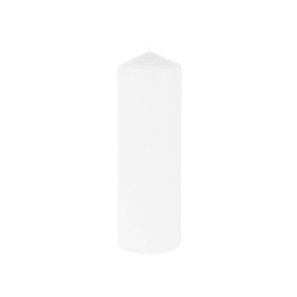 Mega Candles Unscented White Round Pillar Candles 3 Inch x 9 Inch, Home Décor, Wedding Receptions, Baby Showers, Birthdays, Celebrations, Party Favors & More