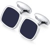 HONEY BEAR Men's Square Cufflinks Wedding Cufflinks Cuff Links, Copper,