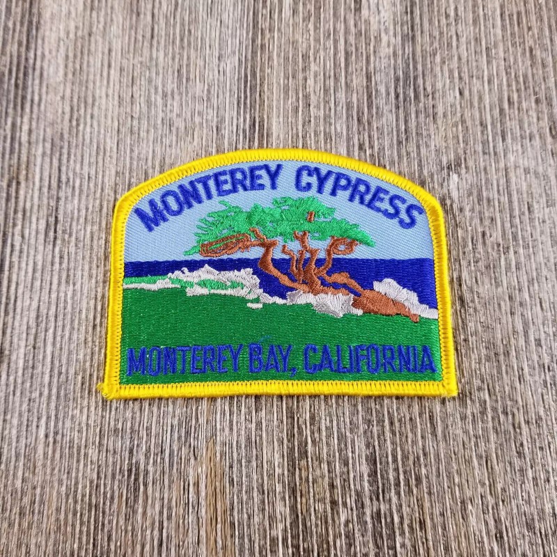 Souvenir Kingdom California Patch - Monterey Bay Cypress Tree California