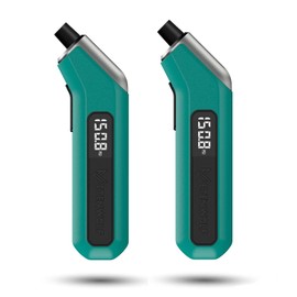 ETENWOLF Digital Tire Pressure Gauge 2 Pack, Industrial Tire Gauge 3-200 PSI, Calibrated to ANSI B40.7 Grade 2A(Plus-Minus 0.5%), Air Pressure Gauge with Replaceable AAA Batteries (Dark Cyan)
