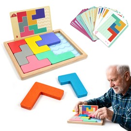 Dementia Employment for Seniors, Wooden Memory Training Game