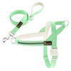 Plutus Pet Cotton Dog Harness and Leash Set, Reflective and