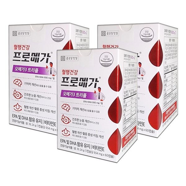 Chong Kun Dang Health 60 Capsules Triple Omega 3 Promega