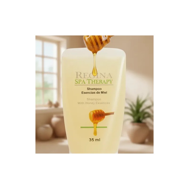 Shampoo Esencias De Miel Regina Spa Therapy 35 Ml.