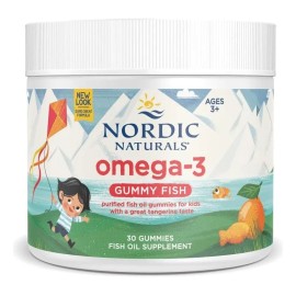 Nordic Naturals Omega-3 Para Niños 30 Gomitas Sabor Mandarina