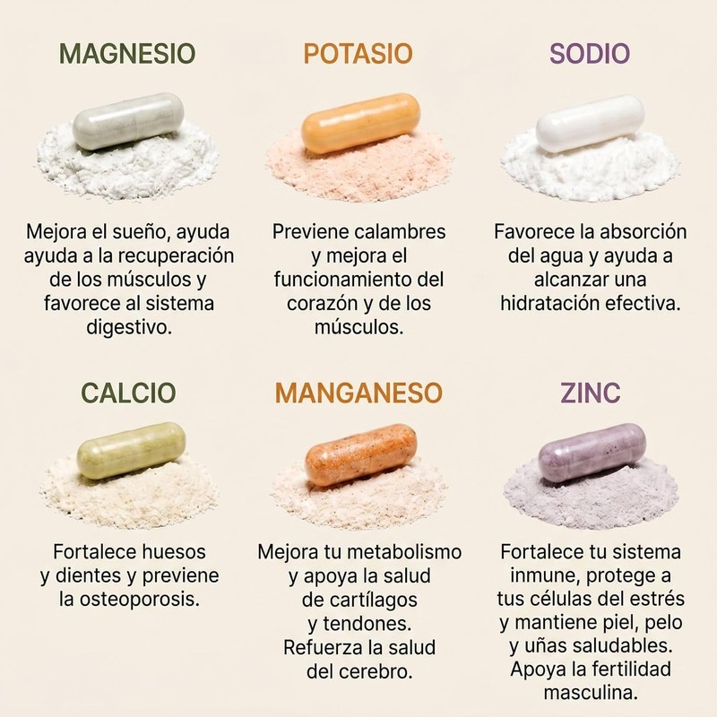 Electrolitos en Polvo Sin Azúcar Surtido de Sabores 21 Sticks