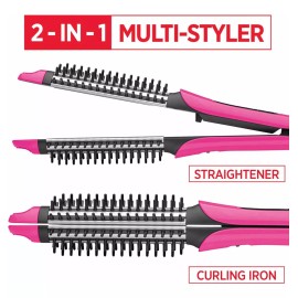 Revlon Alaciadora Y Estilizador Revlon Rvst2200 2 En 1 Ceramica 110v