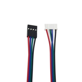 Iverntech 6pcs 1.5M XH2.54 Dupont 4pin to 6pin Terminal Stepper Motor Cables for 3D Printer Nema 17 Stepper Motor