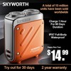 Skyworth Traveller Mini Electric Beard Shaver, Waterproof & Comfortable Double-Ring