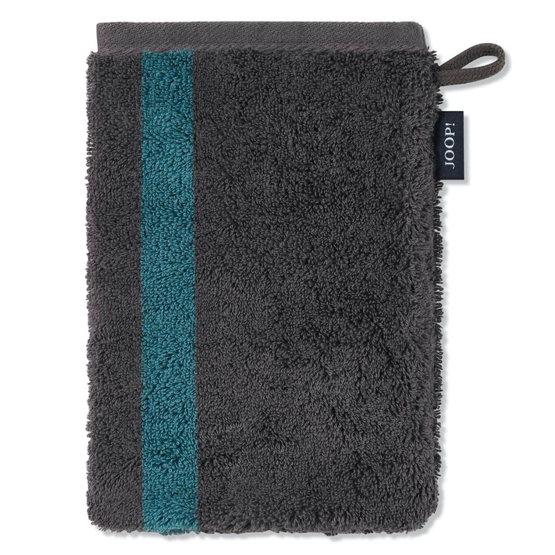 JOOP! Terry Towels Infinity Doubleface Graphite 1678 74 Grey Petrol