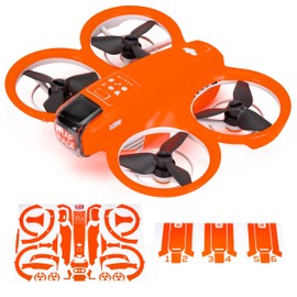 WRAPGRADE Skin Sticker Compatible with DJI NEO Full Wrap (Neon Orange)