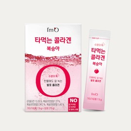I'm O Burning Collagen Peach, 10 packets / 아임오 타먹는 콜라겐 복숭아 10포