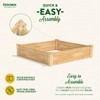 Greenes Fence Original Cedar Raised Garden Bed, 4' x 4'
